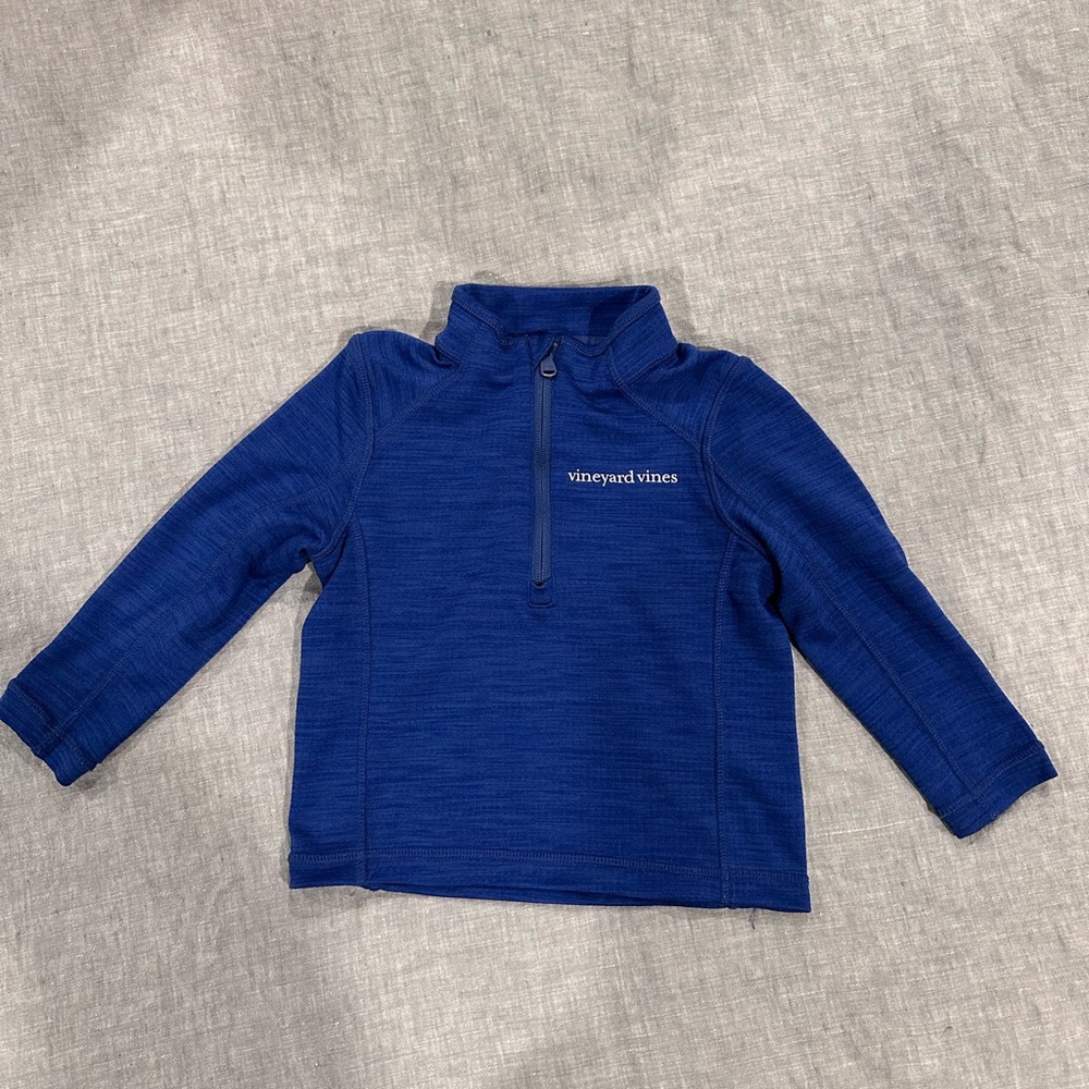 Vineyard Vines 2T Quarter Zip Pullover Shep Shirt